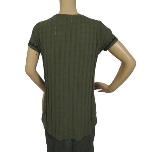 Anthropologie Akemi + Kin Embroidered Boho Shirt - Picture 4 of 5